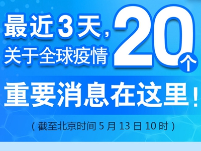 【圖解】最近3天，關于全球疫情20個重要消息在這里！